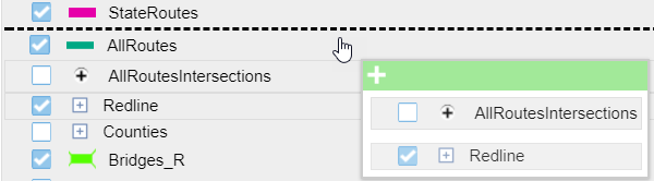 Drag multiple layers to reorder Drag multiple layers to reorder